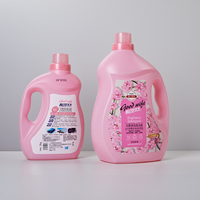 Parfum naturel sakura détergent à lessive liquide parfum jetable pour vêtements et bouteilles d'emballage de lavage domestique