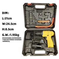 Perceuse à percussion sans fil mini portable 12V, diamètre de perçage max. 10 mm, batterie au lithium, DIY OEM, directement de l'usine
