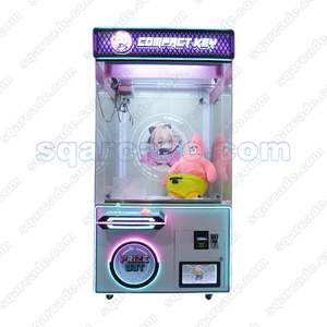 Machine à griffes de système de rail XXL rose surdimensionné de 960mm Machine de jeu de poupée à pièces d'arcade à clé compacte pour enfants et adultes - Product Image 3