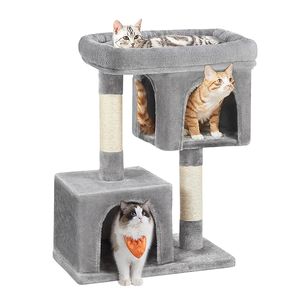 Árbol para Gatos al por Mayor, Casa para Gatos, Muebles <span class=keywords><strong>de</strong></span> Interior, Torre Multinivel con Postes Rascadores, Fabricación OEM Personalizada para Europa - Product Image 4