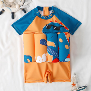 Maillots de bain flottants pour enfants, bébés, garçons et filles, maillots de bain une pièce avec protection solaire - Product Image 2