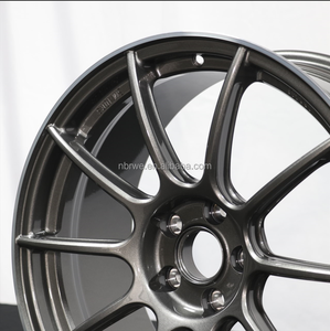 Rines Forjados Modificados para Automóviles 5X112 114.3 120, Color <span class=keywords><strong>Gris</strong></span> Personalizable para BMW, <span class=keywords><strong>Audi</strong></span>, Volkswagen, Ford, Honda - Product Image 4