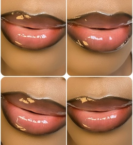 Kit de <span class=keywords><strong>Labios</strong></span> 2 en 1 Personalizable DIY: Brillo <span class=keywords><strong>Labial</strong></span> Transparente con Pincel Grande y Delineador de <span class=keywords><strong>Labios</strong></span> Cremoso Mate Suave, Libre de Crueldad Animal, con Etiqueta Privada - Product Image 6