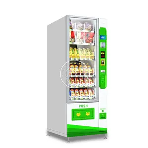 2024 tự động kết hợp máy bán hàng tự động thực phẩm Máy bán hàng tự động để bán 24 giờ tự phục vụ kết hợp máy bán hàng tự động