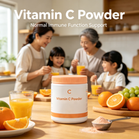 Poudre de supplément alimentaire de vitamine C pure (acide L-ascorbique)