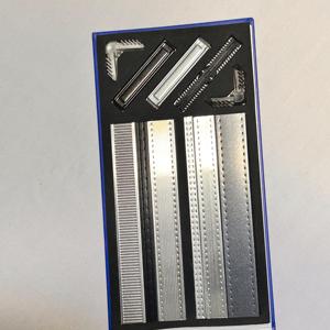 Entretoise en aluminium non pliable pour portes à double vitrage et accessoires de verre isolant en aluminium - Product Image 2