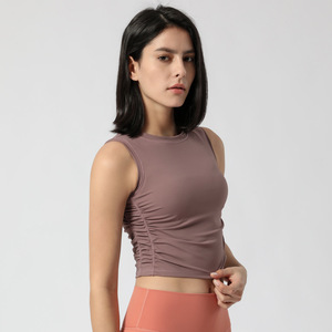 Yoga tapa <span class=keywords><strong>del</strong></span> tanque de Yoga personalizar carrera a Yoga de <span class=keywords><strong>las</strong></span> mujeres - Product Image 3