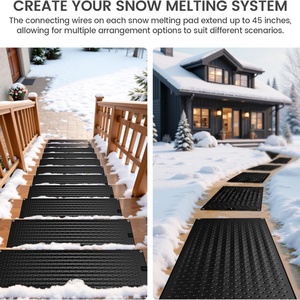 Tapetes de Plástico Impermeables Modernos de Alta Calidad para Derretir Nieve con Tecnología de Grafeno para Caminos y Terrazas Eléctricas Exteriores - Product Image 2