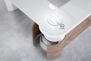 Mobilier de bureau à surface <span class=keywords><strong>solide</strong></span> bureau de PDG blanc moderne table de bureau design moderne pour bureau à domicile - Product Image 5