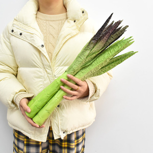 Feuilles de laitue artificielles en PU, réalistes, douces, petites, pour la simulation de fruits et légumes, décoration d'Halloween pour la maison, restaurant, cuisine, fête - Product Image 2
