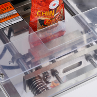 Machine d'emballage verticale automatique à haute vitesse ZS-320S pour snacks, bonbons, noix et granulés, en acier inoxydable, avec bac basculant et contrôle PLC