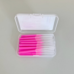 Mini Cepillo Desechable para Cejas, Aplicador de Pestañas Microflexible, Herramienta de Maquillaje, Cepillo de Nailon Flexible para Teñir, Permanente y Peinar las Cejas - Product Image 6