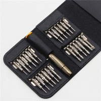 Kit de 25 mini tournevis de précision, tournevis Torx électroniques, outils d'ouverture et de réparation pour iPhone, appareil photo, montre, PC