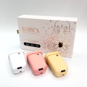 Kaisca <b>Hand</b> Held Eye Face <b>Massager</b> Pen Wrinkle Remover Anti-Aging Wrinkle Skin Tightening Vibration Red Light Therapy - Peach - Product Image 6