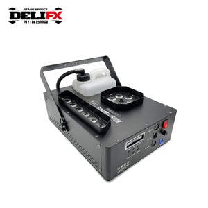 Tốc độ phản ứng của khói phun là nhanh hơn Quái Vật sương mù máy với chống lỏng điện cắm 1600W DMX máy bay phản lực sương mù máy dọc Fogger - Product Image 5