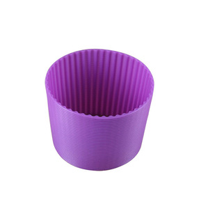 Cubierta de taza antideslizante, anticaída, anticaída, cubierta de taza de silicona aislada - Product Image 5