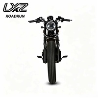 ROADRUN CG Moto électrique de course puissante 72V 2000W avec moteur sans balais, vitesse élevée 80 km/h, moto sportive avec frein à disque