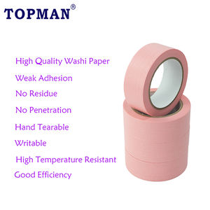 Nastro Adesivo Giapponese Washi Topman 24mm X 18M Monofacciale per Sicura Protezione e Mascheratura di Vecchie Pareti e Pitture - Product Image 3