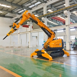 Robot de Limpieza de Escoria de Acero PC1200 de Venta Directa de Fábrica CNCMC, 75Kw, 10m de Radio de Trabajo, Rotación, Robot de Demolición de 15 Toneladas - Product Image 1