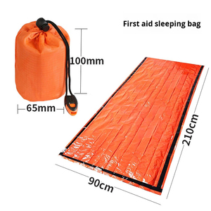 Da Niu - Saco <span class=keywords><strong>de</strong></span> <span class=keywords><strong>dormir</strong></span> cómodo para una sola persona, para exteriores, primeros auxilios, emergencias, camping, senderismo, montañismo, kit <span class=keywords><strong>de</strong></span> supervivencia para hipotermia - Product Image 2