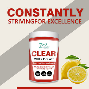 Oem temizle Whey izole <span class=keywords><strong>Protein</strong></span> tozu spor beslenme takviyesi ferahlatıcı işık formülü kas büyüme kurtarma desteği için - Product Image 6