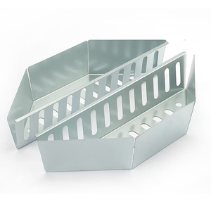 Paniers à charbon de bois en acier inoxydable, résistants à la rouille et à la chaleur, lot de 2, robustes, de remplacement pour accessoires de barbecue à bouilloire - Product Image 6