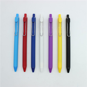 Stylo en plastique de style Coutour de stylo de contour curvy coloré promotionnel de stylo à bille en plastique bon marché - Product Image 6
