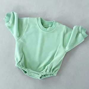 Combinaison courte à manches courtes pour bébé de haute qualité, tenue pour bébé, coton biologique, combinaison en molleton français, vêtements pour nourrissons - Product Image 5