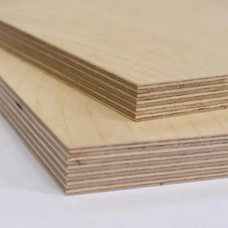 Buena fabricación madera contrachapada de estilo europeo abedul impermeable 18mm madera dura abedul hoja de madera contrachapada