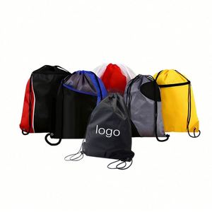 Bolsas Personalizadas con Cordón de Colores, Bolsa de Poliéster y Nailon con Cordón, Mediana, para Juguetes Pequeños, Bolsa de Regalo Económica para Compras - Product Image 2