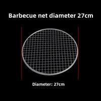 Grille de barbecue jetable multifonctionnelle en acier inoxydable pour l'extérieur - Aurbrand, portable et facile à nettoyer
