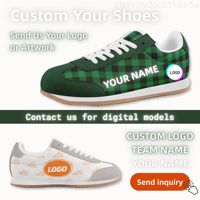 Nouvelles Chaussures Décontractées pour Hommes 2026 – Baskets Basses à Lacets avec Logo Personnalisé en Maille pour Printemps/Automne/Hiver |
