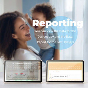 Monitor Inteligente para Bebés con Medición de Ritmo Cardíaco y Respiración, Batería de 4000 mAh, Pantalla Táctil LCD de 7 Pulgadas, Vigilabebés con Valla Virtual IA y Visión Nocturna - Product Image 4