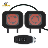 Éclairage Bb2312 LED Dynamique Devil Eyes 6 Modèles Auxiliaire Mini Conduite Lampe Moto Phare pour Moto Vélo
