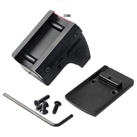 Lunette de visée optique mini-réflexe à point rouge en aluminium haute performance, OEM d'usine, avec lentilles entièrement multicouches