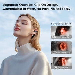 Audífonos <span class=keywords><strong>DOQAUS</strong></span> Mejorados de Clip Abiertos, Nuevos Auriculares Inalámbricos con 44 Horas de Reproducción, Resistentes al Agua y Ligeros para Correr y Deportes - Product Image 2