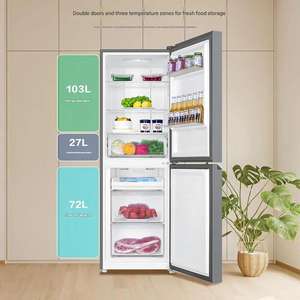 Frigorifero Haier 202L a Doppia Porta No-Frost per Uso Domestico e Alberghiero di Piccole Dimensioni a Basso Consumo Energetico e Silenzioso con Ampio Congelatore Separato - Product Image 2