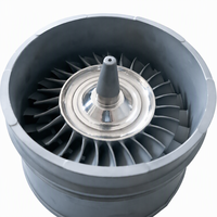 Rotors de turbine moulés avec précision pour avions basse altitude, trains à grande vitesse et micro-turbines à gaz - Pièces de systèmes de propulsion avancés