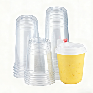 <span class=keywords><strong>Vasos</strong></span> Desechables de Plástico PP con Tapa para Té de Burbujas, Té con Leche y Boba, Transparentes o Esmerilados, en Forma de U, de 14oz/16oz/380ml/500ml, con Logotipo Personalizado para Bodas - Product Image 6