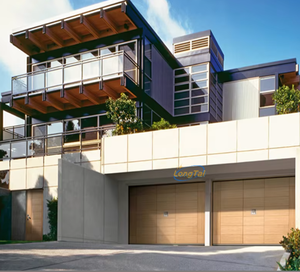 LongTai Ferme Moderne Extérieur <span class=keywords><strong>Porte</strong></span> <span class=keywords><strong>de</strong></span> <span class=keywords><strong>Garage</strong></span> en Bois Véritable Rustique Tudor Ranch Carriage Stamp Portes <span class=keywords><strong>de</strong></span> <span class=keywords><strong>Garage</strong></span> Résidentielles en Bois - Product Image 4