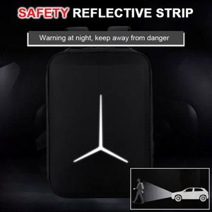 Wholesale Unisex Luxury Laptop <b>Backpack</b> <b>Large</b> Capacity Oxford Waterproof Hard Shell Zipper USB Port Business Computer Bag - Product Image 2