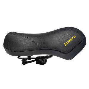 Israel <span class=keywords><strong>Cobra</strong></span> Gel grueso acolchado amortiguador clásico PU cuero bicicleta asiento cojín eléctrico MTB bicicleta sillín con remaches - Product Image 6