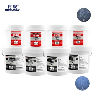 Adesivo Epossidico Industriale Resistente alle Alte Temperature e all'Usura, a Caldo con Particelle Grandi e Piccole, Principalmente Utilizzato nell'Imballaggio - Product Image 1