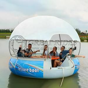 CE certificado personalizado 2,5 m agua Donut <span class=keywords><strong>barbacoa</strong></span> <span class=keywords><strong>barco</strong></span> parrilla <span class=keywords><strong>barbacoa</strong></span> restaurante <span class=keywords><strong>barco</strong></span> - Product Image 3
