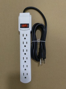Dải cắm Outlet Extender bảo vệ tăng Tường Gắn kết bàn Power Strip cắm chúng tôi Colombia Peru Ecuador Guatemala - Product Image 4