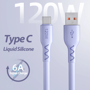 Nuovo Trend Cavo <span class=keywords><strong>USB</strong></span> <span class=keywords><strong>C</strong></span> da 6.0mm di Larghezza, Spesso, 120W Max, <span class=keywords><strong>2</strong></span> Metri 1.5 1M per Ricarica Rapida - Product Image 3