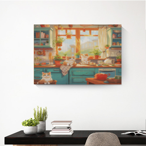 Chenistory bricolage passe-temps diamant peinture cuisine <span class=keywords><strong>maison</strong></span> <span class=keywords><strong>point</strong></span> <span class=keywords><strong>de</strong></span> <span class=keywords><strong>croix</strong></span> <span class=keywords><strong>broderie</strong></span> paysage décoration murale bricolage cadeau - Product Image 2