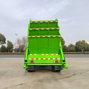 Camion benne basculante Sinotruk Howo 4X2 LHD/RHD, directement du fabricant, pour la collecte des déchets urbains et la manutention de conteneurs - Product Image 6
