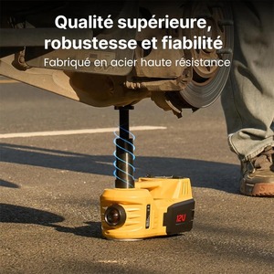 Gato hidráulico eléctrico tipo tijera Taskstar 5T con inflador <span class=keywords><strong>de</strong></span> neumáticos <span class=keywords><strong>de</strong></span> 12V y luz LED para SUV, camionetas y sedanes - Product Image 5