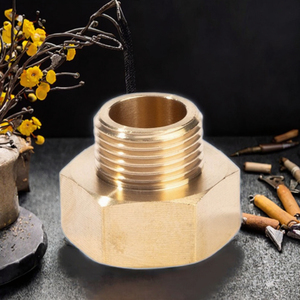 Adaptador de Tubería de Latón con Rosca Macho, Tipo Buje, Hexagonal Liso, Resistente a la Corrosión, Precio de Fábrica - Product Image 3